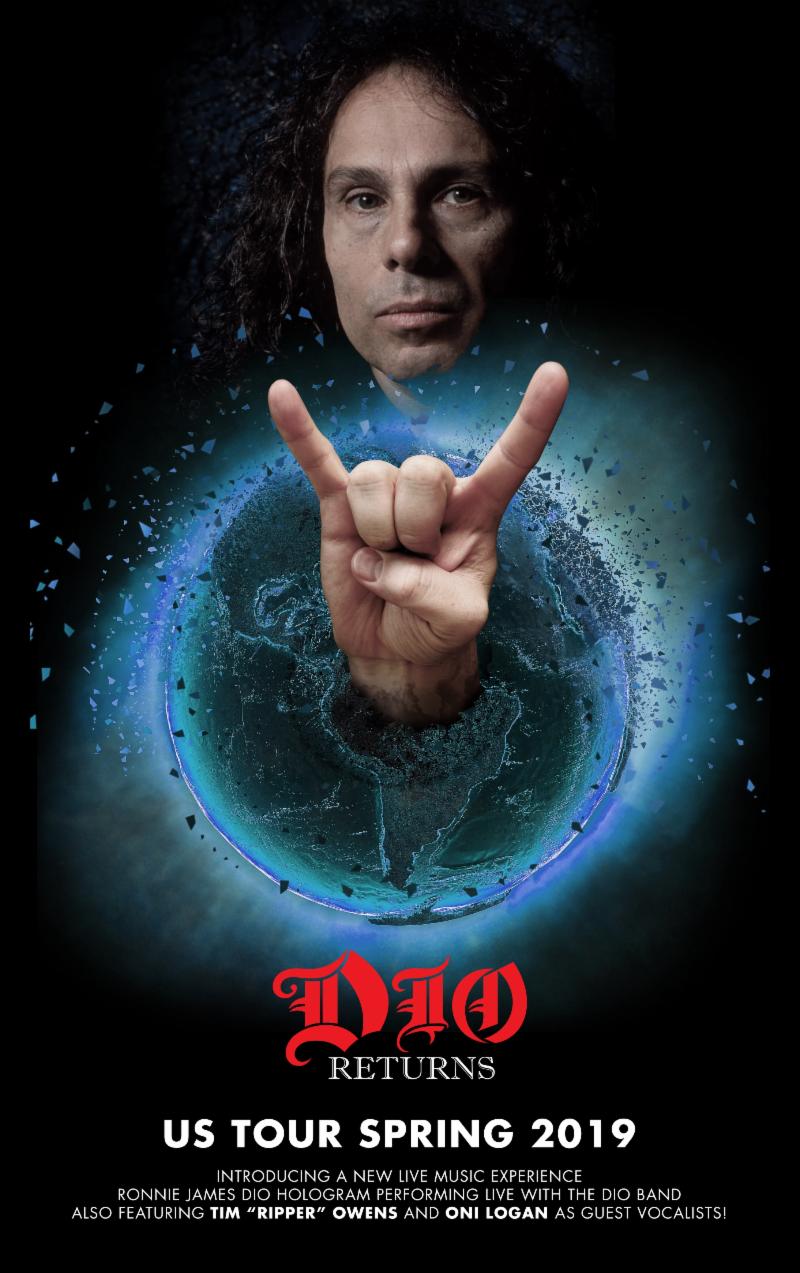 Eyellusion Presents the DIO RETURNS U.S. Tour 2019, Featuring the DIO Band and Special Guest Vocalists