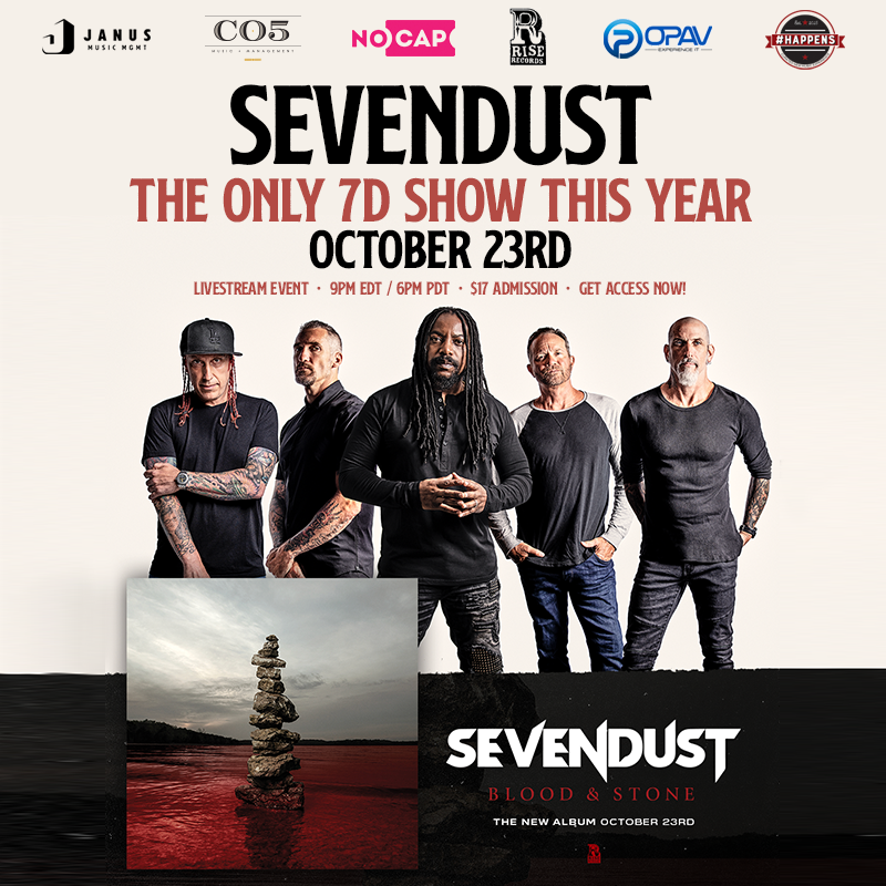 SEVENDUST: LIVE IN YOUR LIVING ROOM