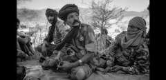 Le rebelle touareg Iyad Ag Ghali photographié au Mali par Raymond Depardon en 1990. NE PAS REUTILISER