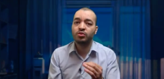 Capture d'écran d'une vidéo de Majid Oukacha, répondant à l'article de "l'Obs".