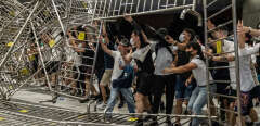 HONG KONG. Le 9 juin, après trois mois de mobilisation contre une loi autorisant l’extradition des ressortissants hongkongais vers la Chine, 1 million de personnes étaient encore rassemblées.
