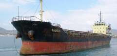 Le « Rhosus », le cargo qui transportait les 2 750 tonnes de nitrate d’ammonium à l’origine du drame libanais.
