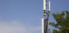 Une antenne 5G installée pour des tests à Sophia Antipolis