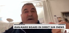 Jean-Marie Bigard, chez Pascal Praud en direct sur CNews le 28 septembre 2020.