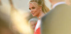 Britney Spears à la Première du film "Once Upon a Time... in Hollywood" à Hollywood, Californie, le 22 juillet 2019.