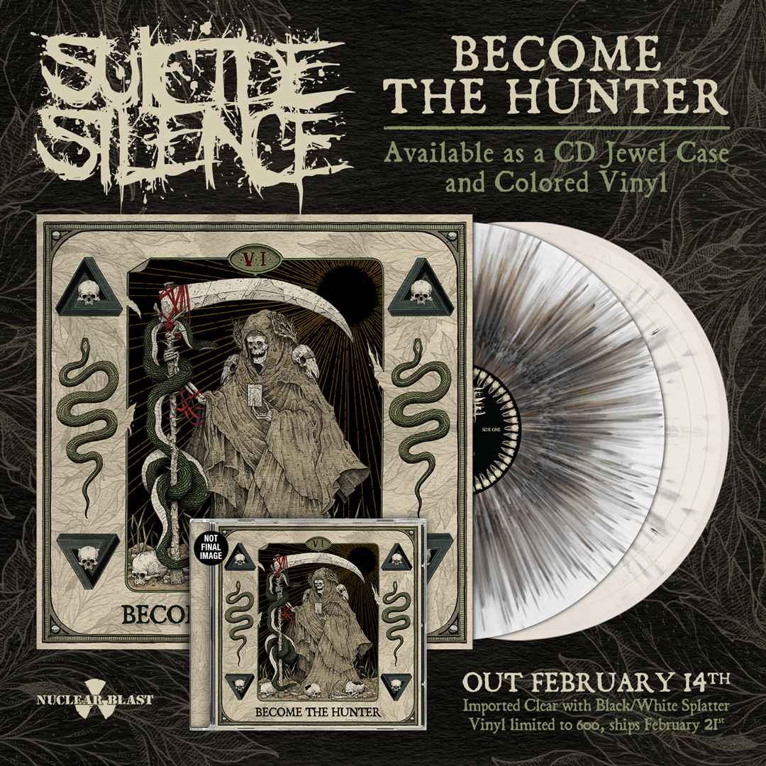 SUICIDE SILENCE Release Music Video For "Love Me To Death" + Pre-Order Available For Become The Hunter!