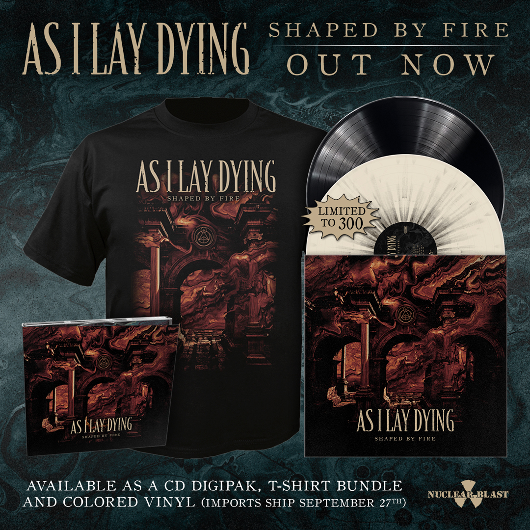 AS I LAY DYING Release New Single, "Roots Below"+Share Details For Deluxe Edition Of Shaped By Fire!