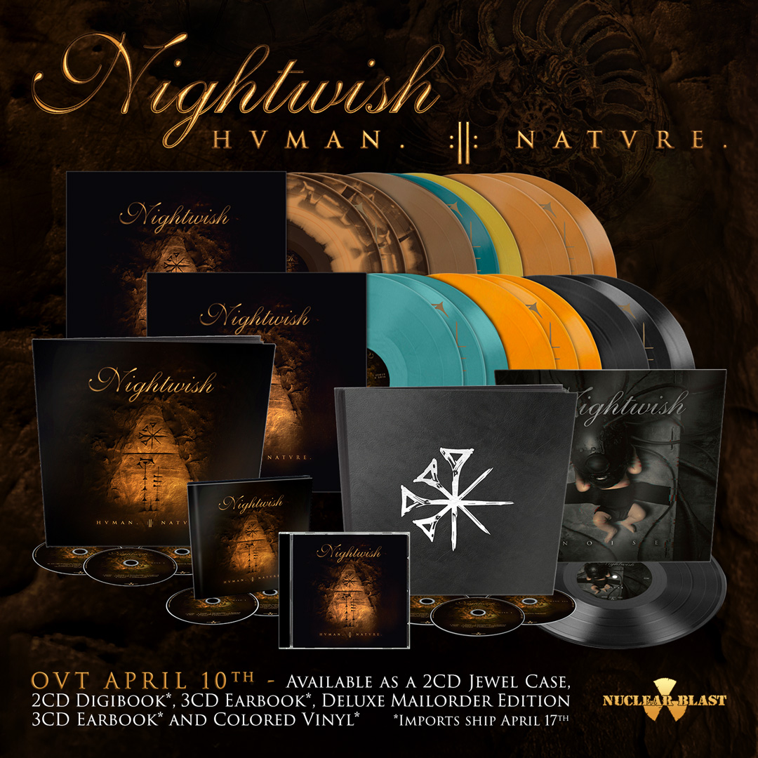 NIGHTWISH - Release Lyric Video For New Single "Harvest"