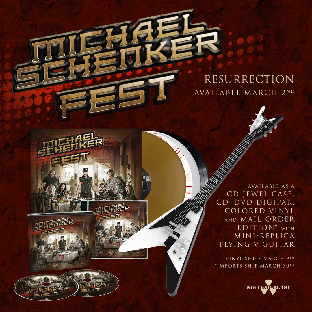 MICHAEL SCHENKER FEST - Reveal Fourth Resurrection Trailer!