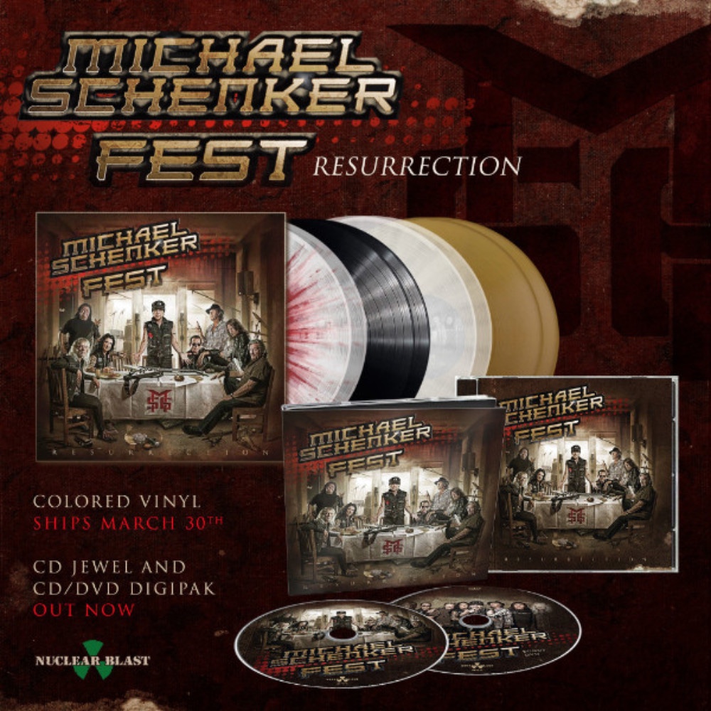 MICHAEL SCHENKER FEST – Currently Recording Second Album + Announce New Drummer; US Tour Kicks Off On April 15th!