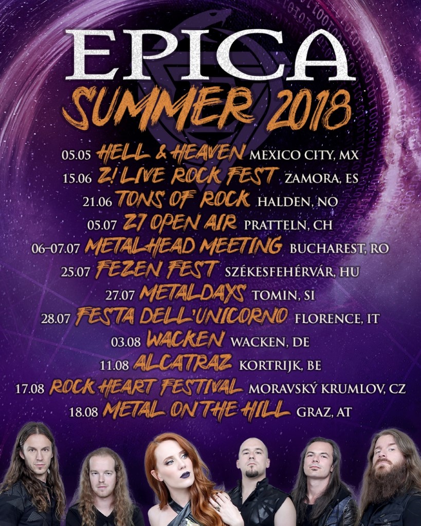 EPICA Announce Upcoming "Attack On Titan" Covers EP!