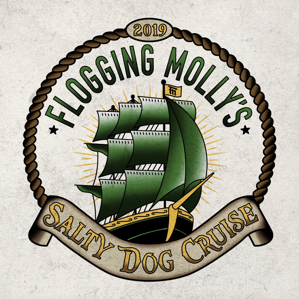 FLOGGING MOLLY Unveils Salty Dog Cruise Lineup for 2019 Including DROPKICK MURPHYS and FRANK TURNER