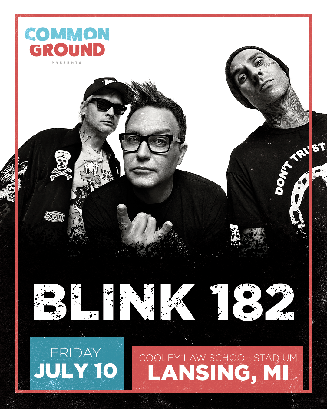 Blink 182 is coming to Lansing