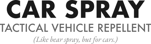 Car Spray: Tactical Vehicle Repellent