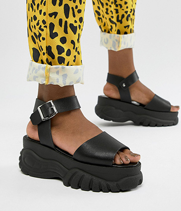 ASOS DESIGN Foxie chunky flatform sandals