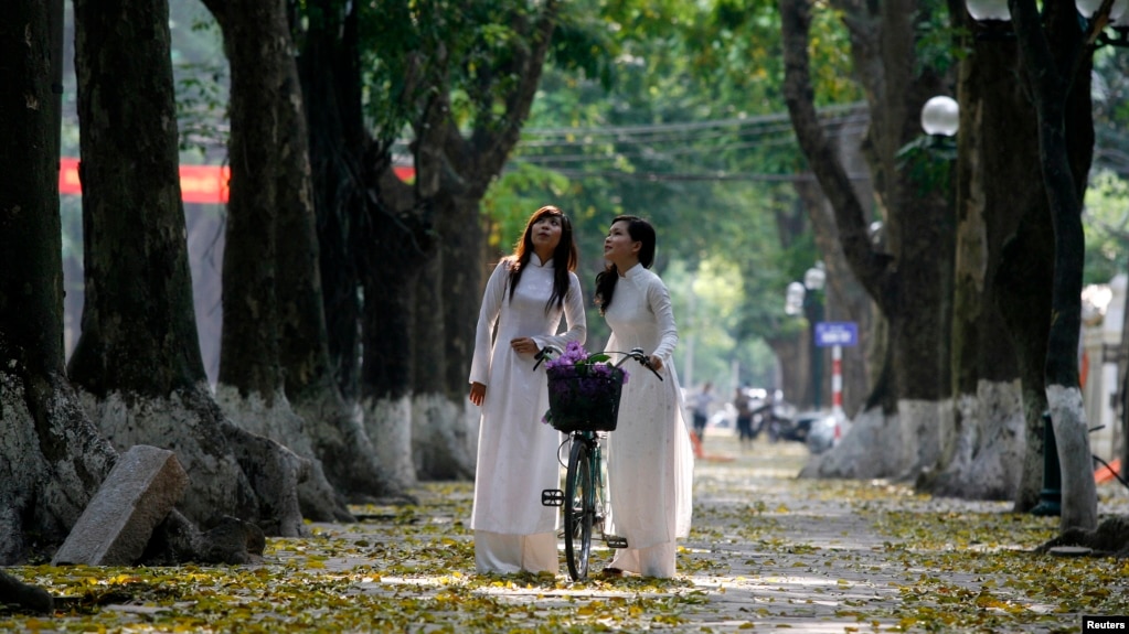 Nữ sinh Việt Nam phải có chiều cao từ 1,5 met trở lên mới được xét tuyển vào ngành sư phạm.