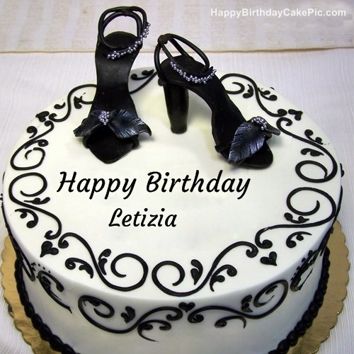 ❤️ Fashion Happy Birthday Cake For Letizia