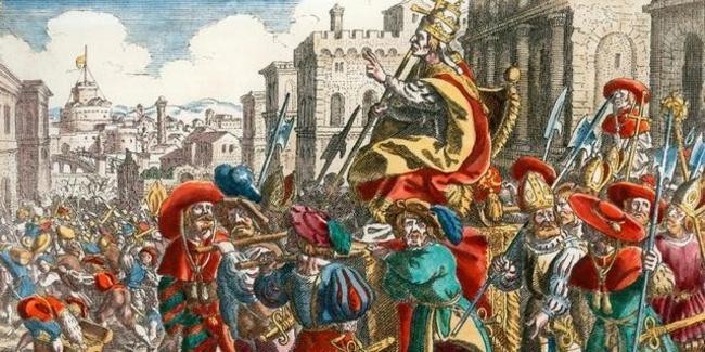 Разграбление Рима. Подвиг швейцарской гвардии