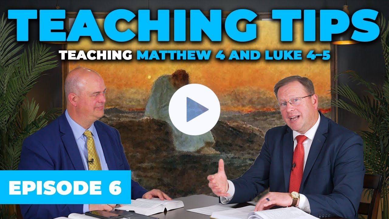 Teaching Tips for Come Follow Me | Jan 30-Feb 5 | Matthew 4; Luke 4-5