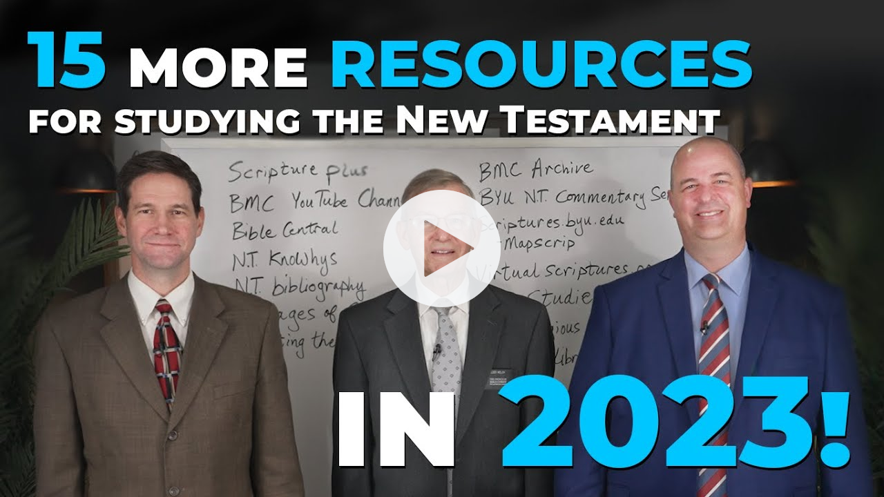 What Resources Are Available to Study the Scriptures?