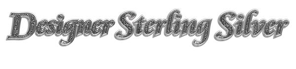Designer Sterling Silver