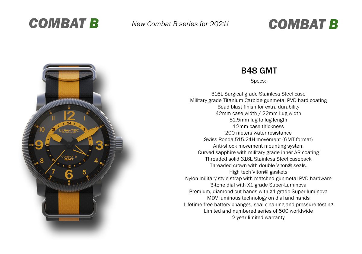 Combat B48 GMT