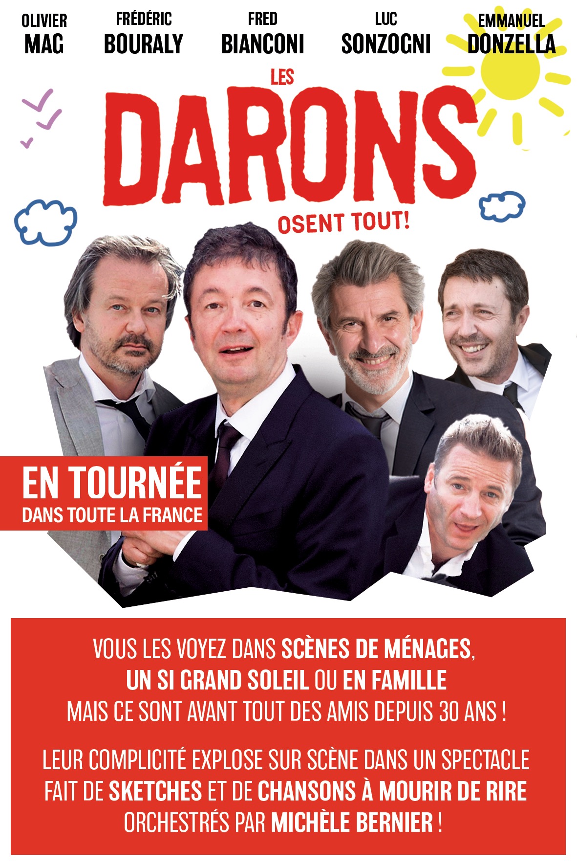 Théâtre DARONS, tournée dans toute France