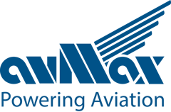 Avmax - Powering Aviation Logo 2 blue-1