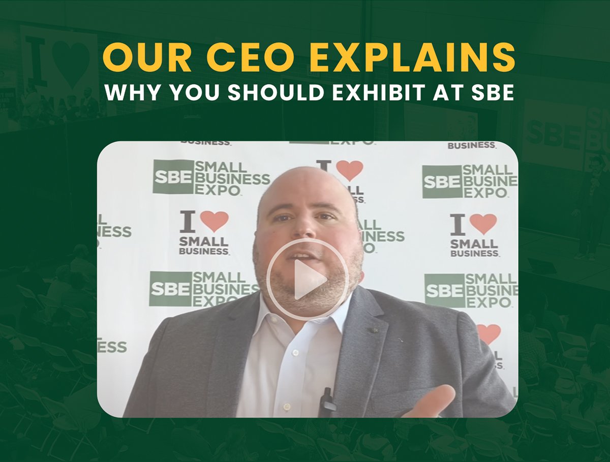 Our CEO explains why you should exhibit at SBE
