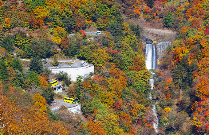 Mùa lá đỏ trên con đèo 48 khúc cua ở Nhật