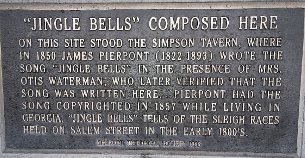 Image result for Jingle Bells was originally written by James Pierpont in 1857
