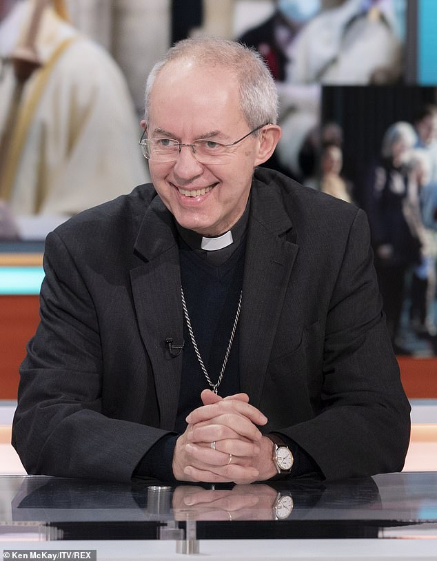 Justin Welby, The Archbishop of Canterbury on Good Morning Britain last month