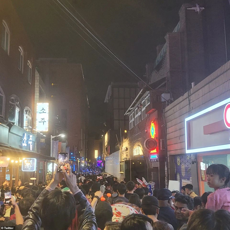 The Itaewon district is a popular hotspot for Halloween celebrations, especially this year as it was the first time the Halloween Festival could take place since 2019