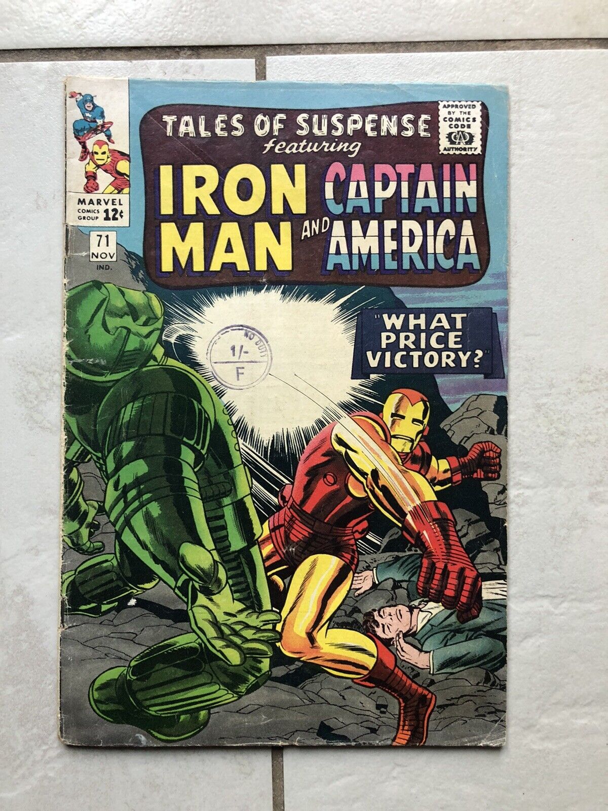 Image 1 - Tales of Suspense #71 - 1965 - Iron Man &amp; Captain America - Good Cents Copy