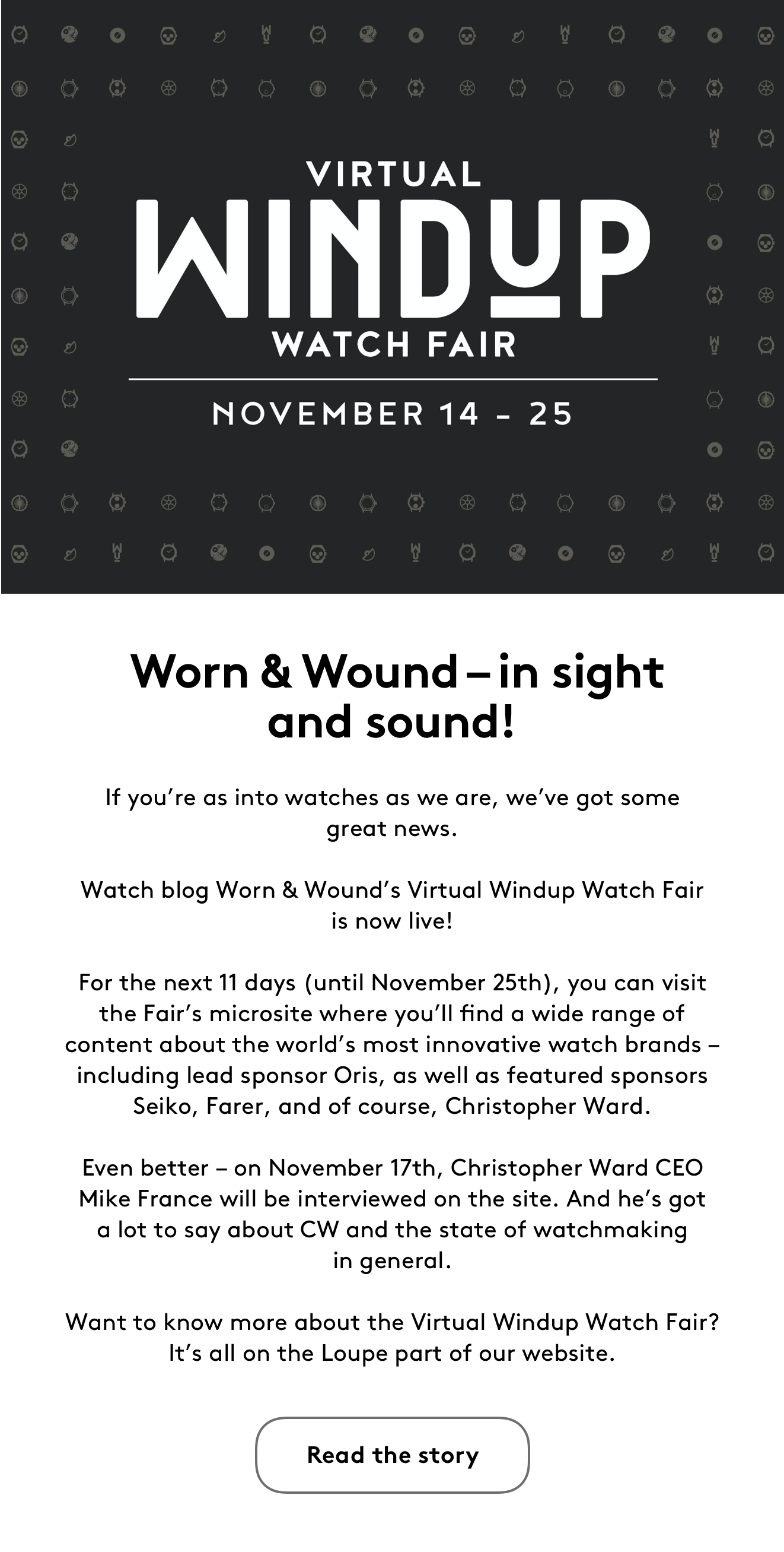 Worn & Wound – in sight and sound!