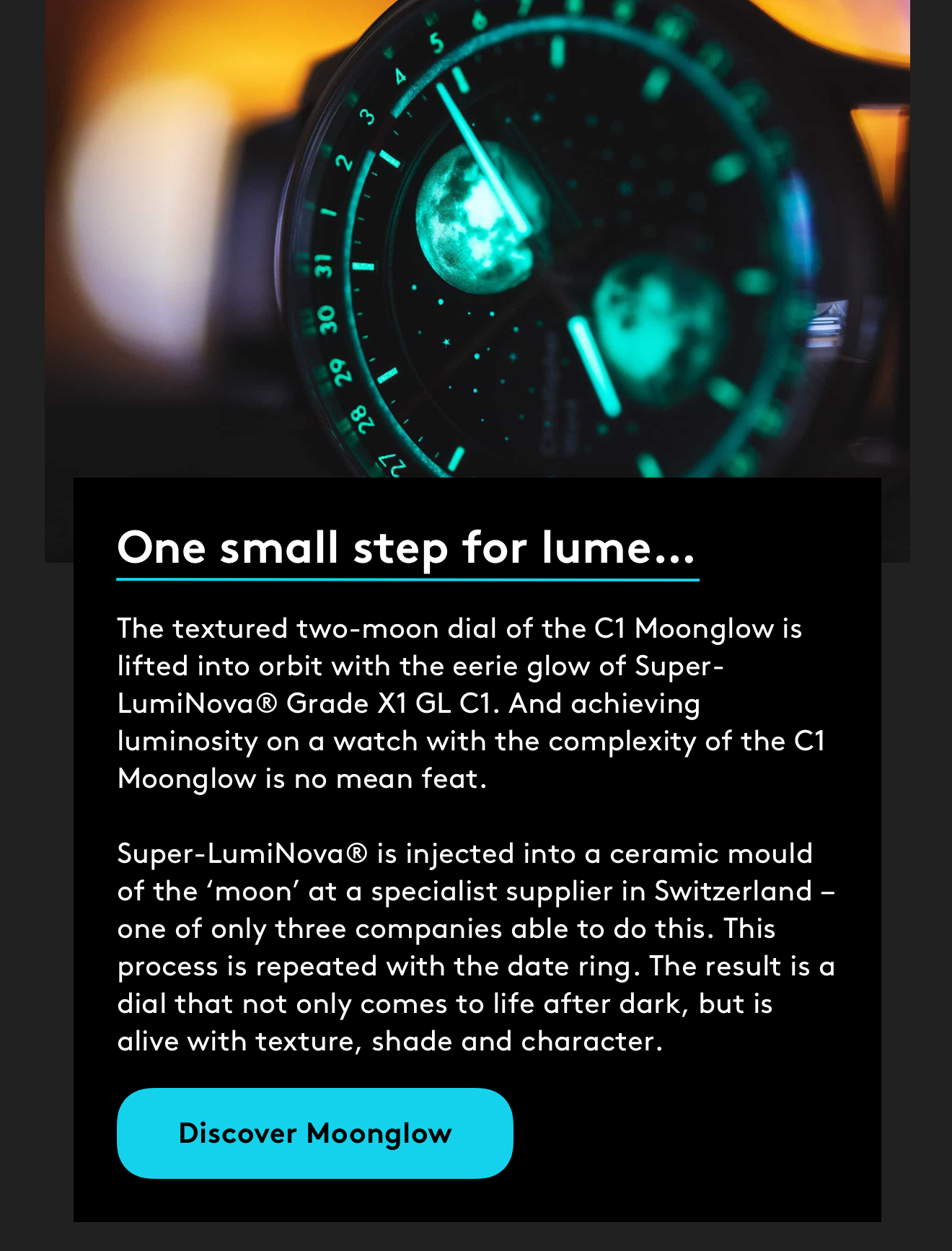 One small step for lume…
