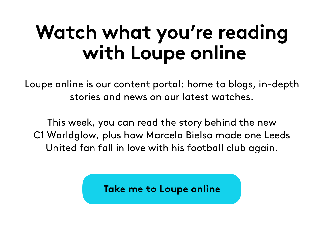 Take me to Loupe online