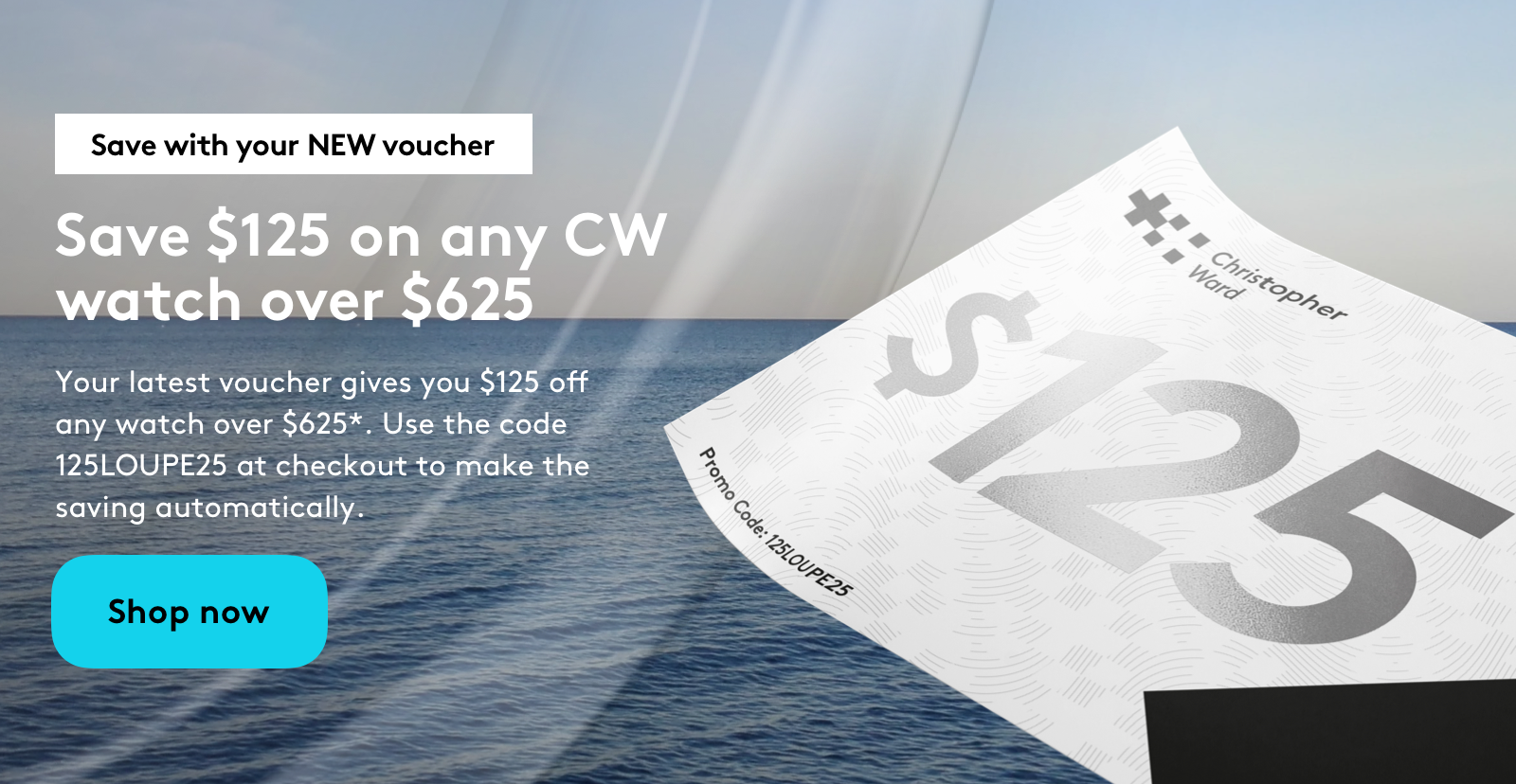 Save with your NEW Voucher