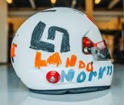 Lando Norris 2020 British GP 1:5 Model Helmet - Pre Order Now