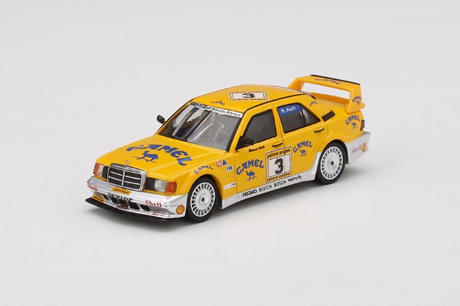 Mercedes-Benz 190E 2.5-16 Evolution II #3 - "Camel" - 1990 Yellow Page 200 Invitational Kyalami - Pre Order Now