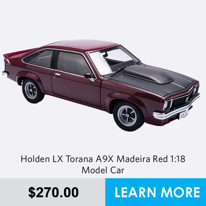 Holden LX Torana A9X Madeira Red 1:18 Model Car - Pre Order Now