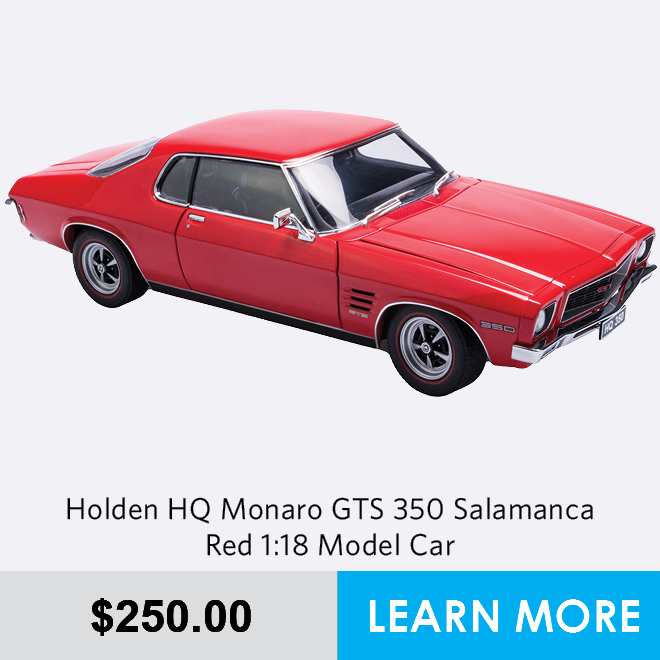 Holden HQ Monaro GTS 350 Salamanca Red 1:18 Model Car - Pre Order Now