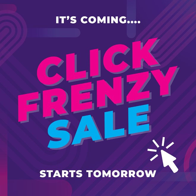 Click Frenzy Sale - Coming Soon
