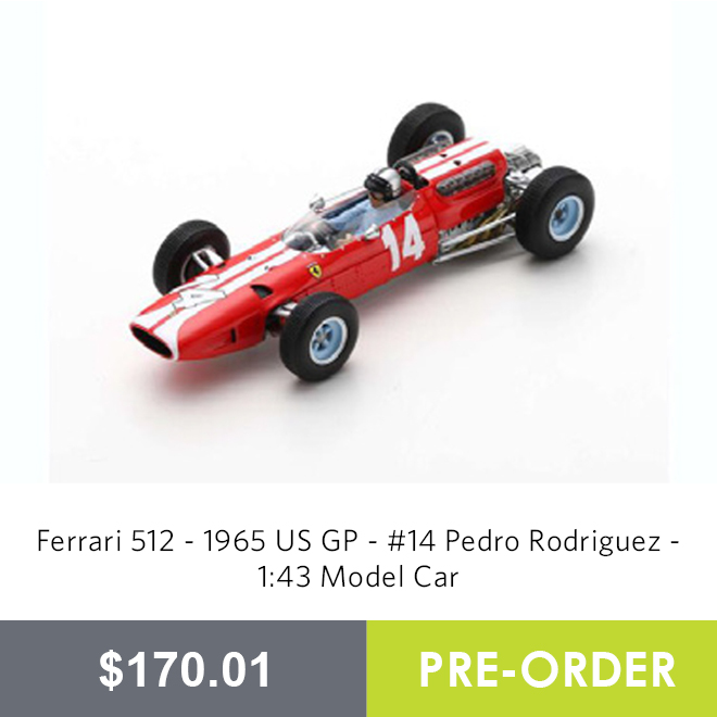 Ferrari 512 - 1965 US GP - #14 Pedro Rodriguez - 1:43 Model Car