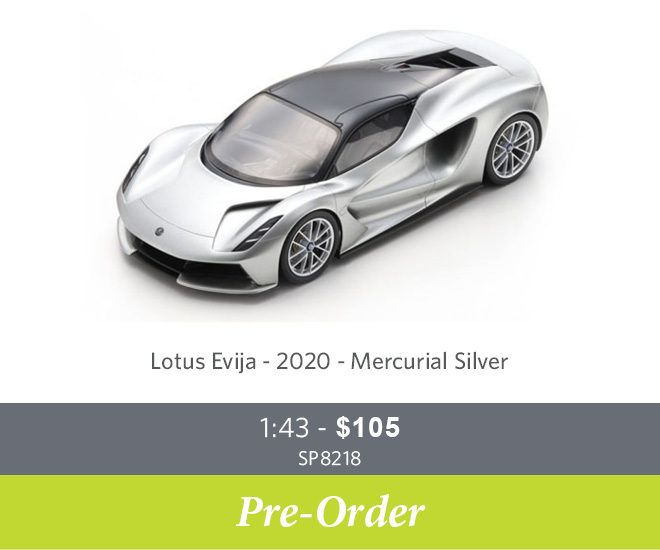 SP8218 - Lotus Evija - 2020 - Mercurial Silver - Pre Order