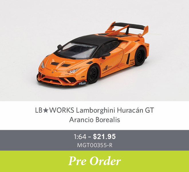 LB★WORKS Lamborghini Huracán GT Arancio Borealis - Pre Order Now