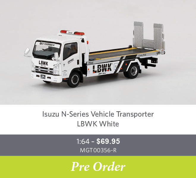 Isuzu N-Series Vehicle Transporter LBWK White - Pre Order Now
