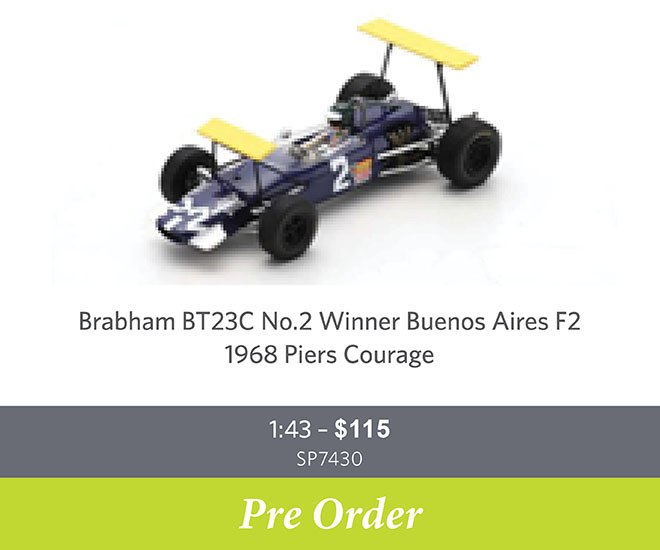 Brabham BT23C No.2 Winner Buenos Aires F2 - Pre Order Now