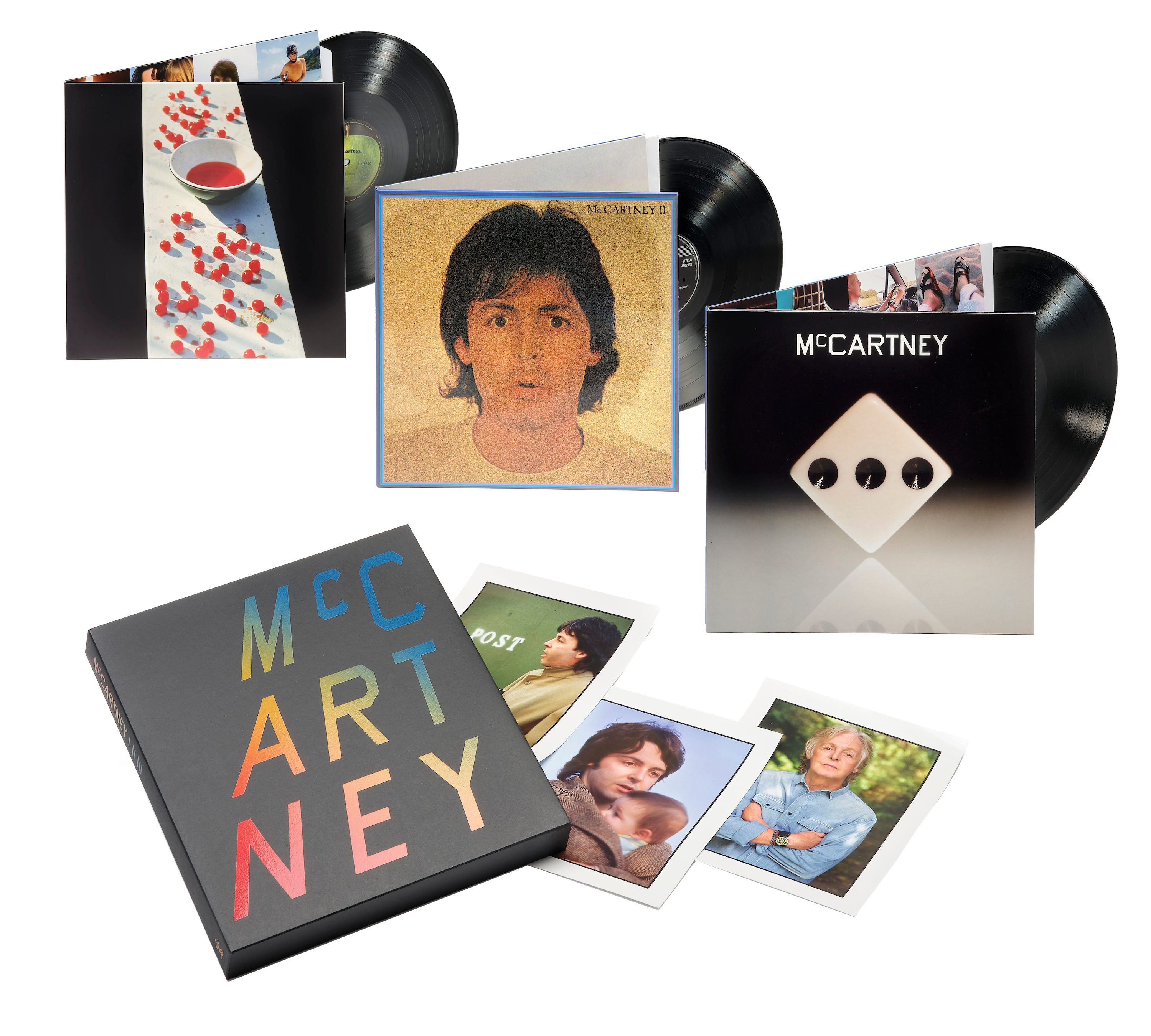 Contents of the McCartney I II III boxset