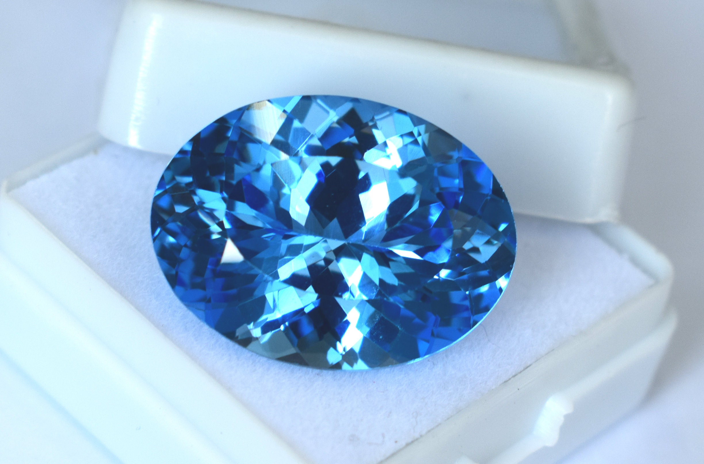 19 Ct Natural Beautiful Aquamarine Gemstone Oval Shape Best - Etsy